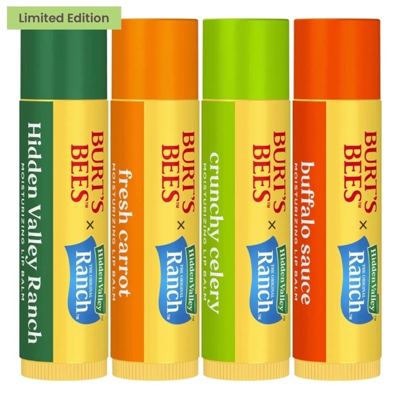 Burt’s Bees x Hidden Valley Ranch Dippers Lip Balm 4 Pack - Picture 2 of 5